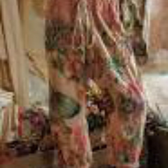 NWT- Magnolia Pearl Appliqué La Jolla Joggers Pants 913 Sunfaded Acal - Picture 7 of 7